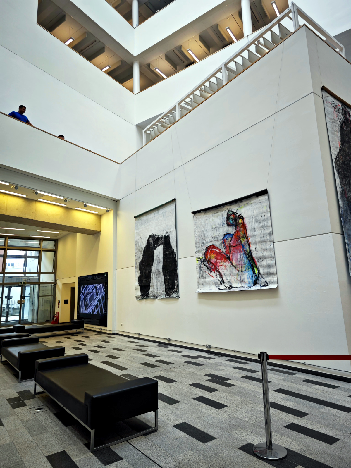 Solo Exhibition, Salford University Hall, 2024